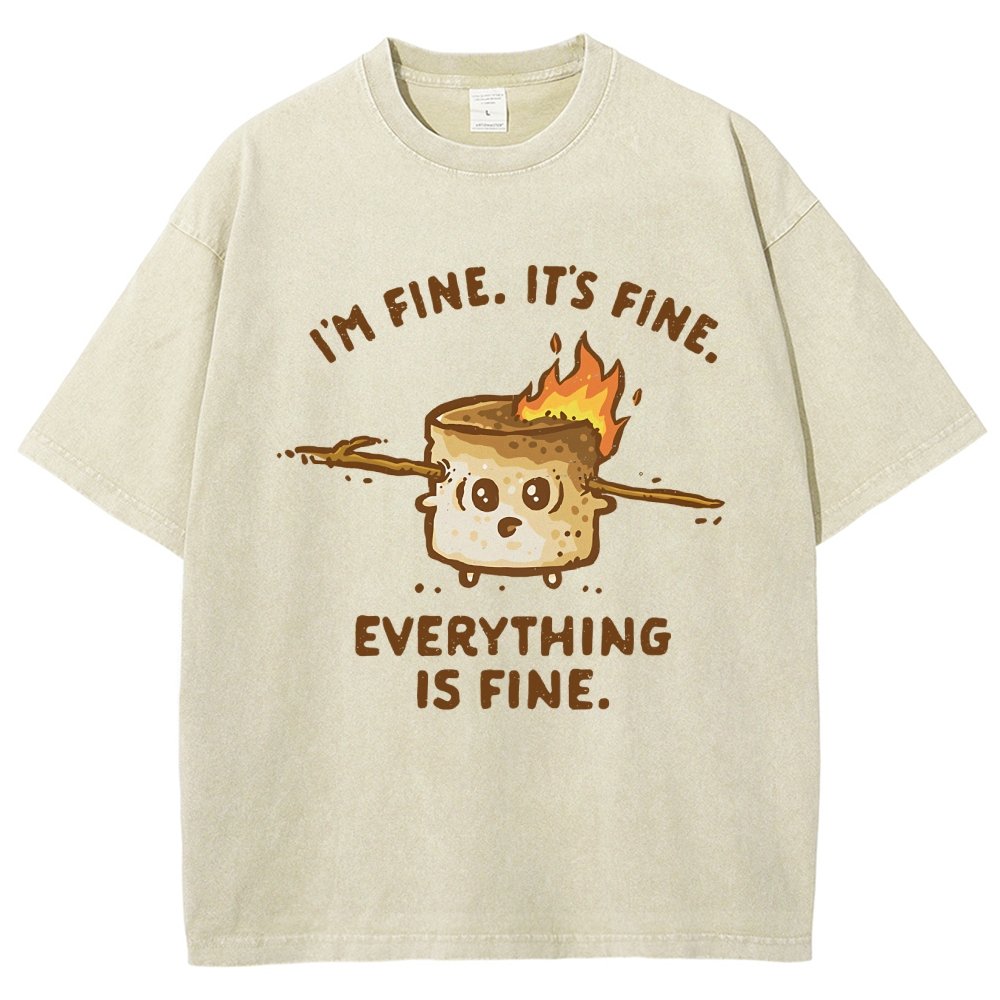 A Fine Camping Trip Vintage Distressed T-shirt