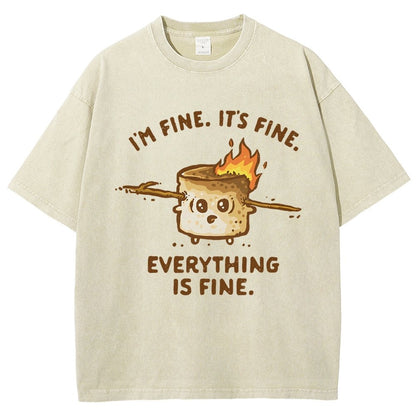 A Fine Camping Trip Vintage Distressed T-shirt