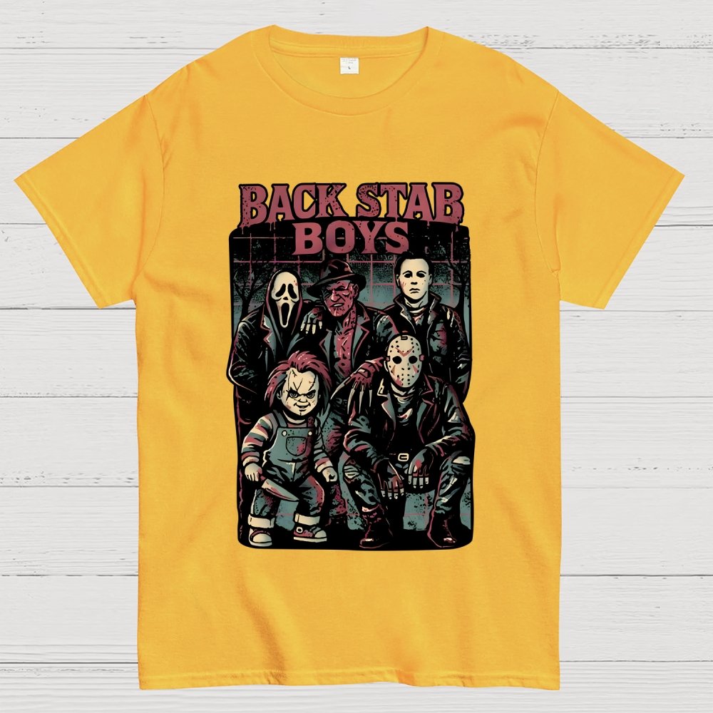 Back Stab Boys Unisex Geek T-Shirt