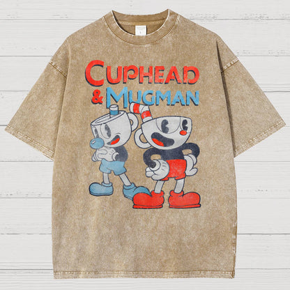 Cup Pair Vintage Distressed T-shirt