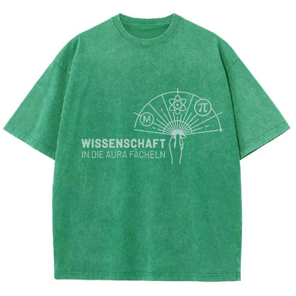 Wissenschaft in die Aura fächeln Vintage Distressed T-shirt