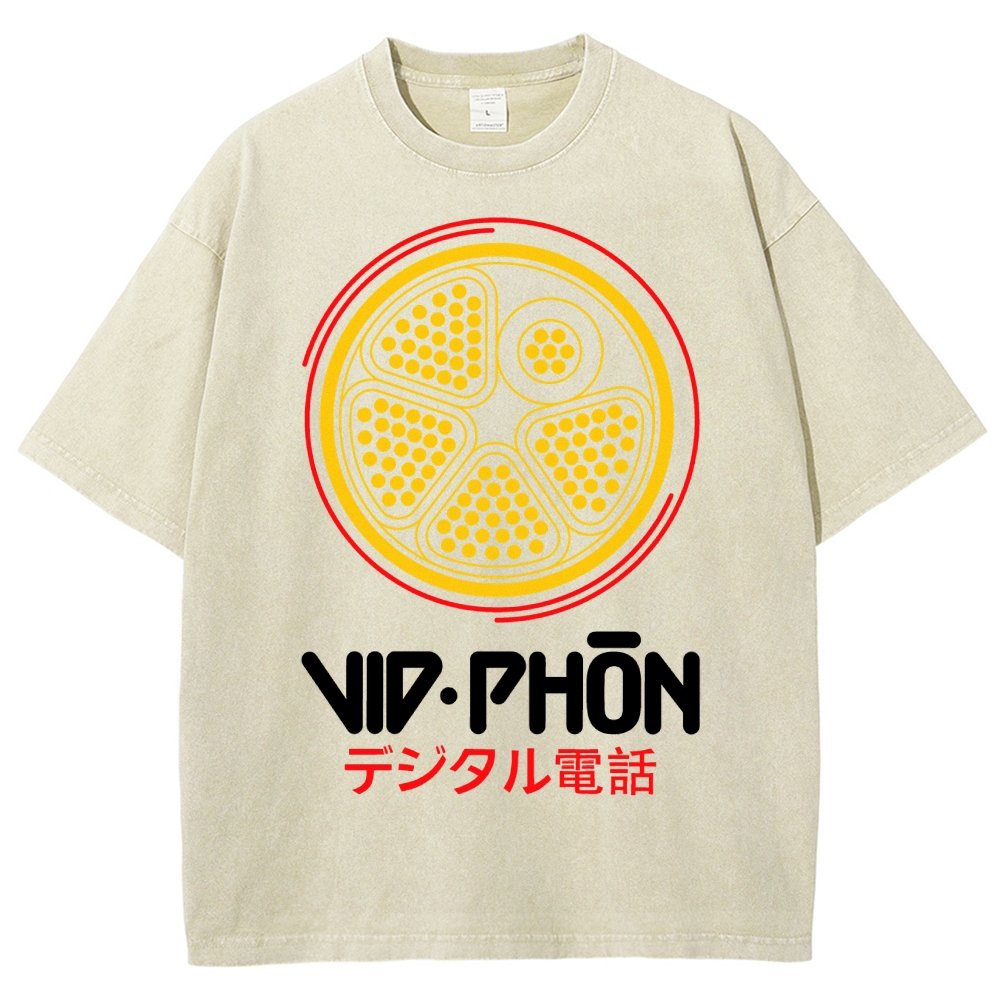 Vídeo de Old - school Test Vintage Distressed T-shirt