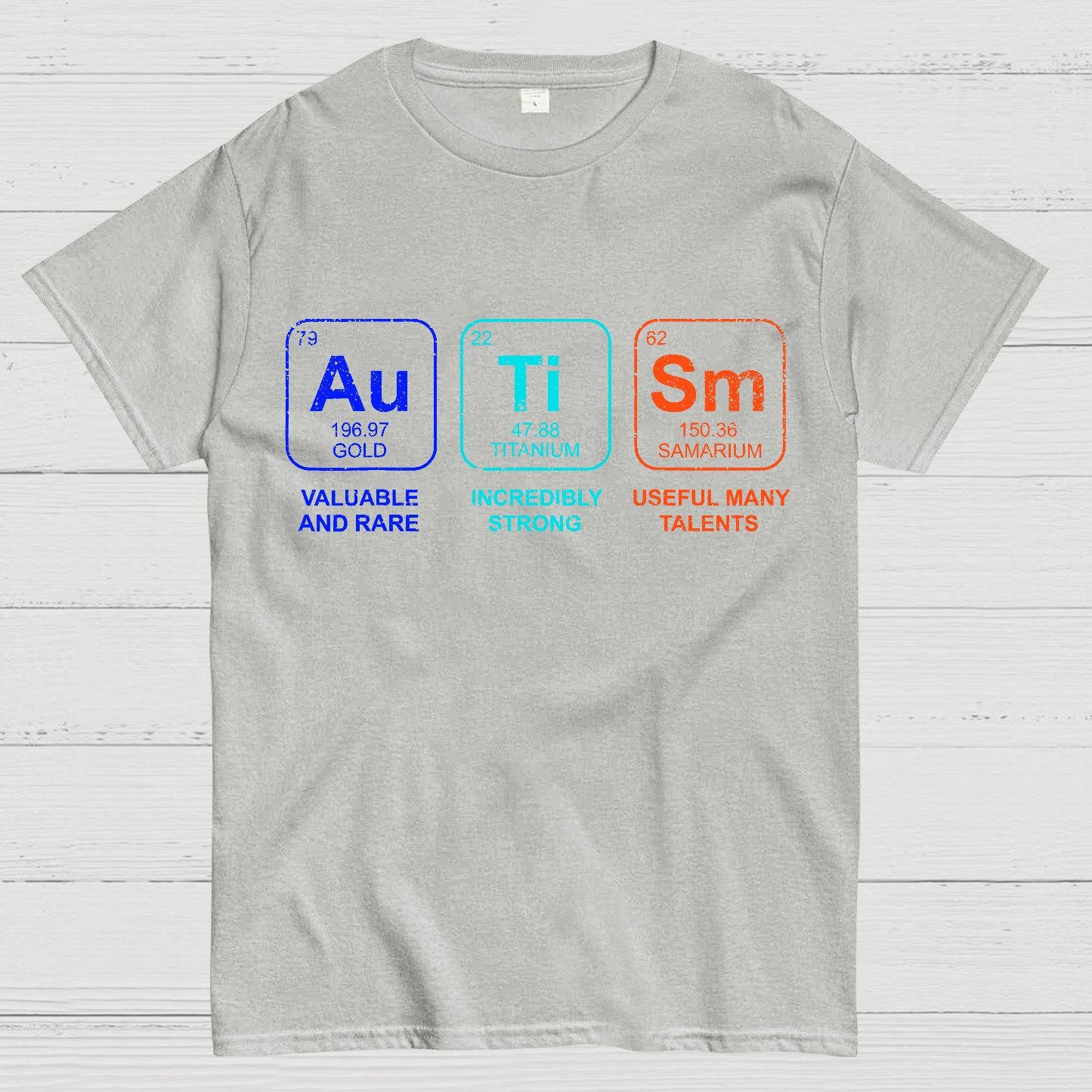 Autism Periodic Table Geek T-Shirt