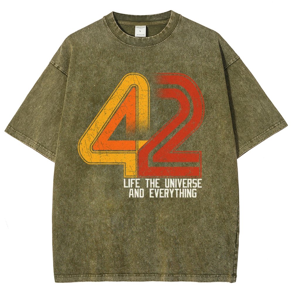 42 Ultimate Secret Vintage Distressed T-shirt