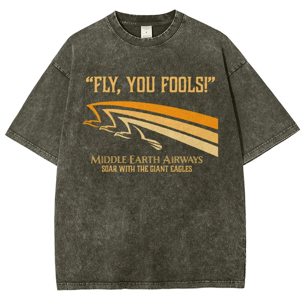 Fly, You Guys! Vintage Distressed T-shirt