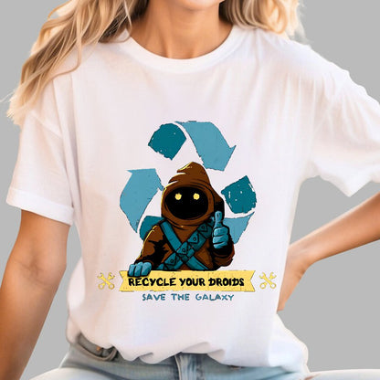 Recycle Your Droids Geek T-Shirt