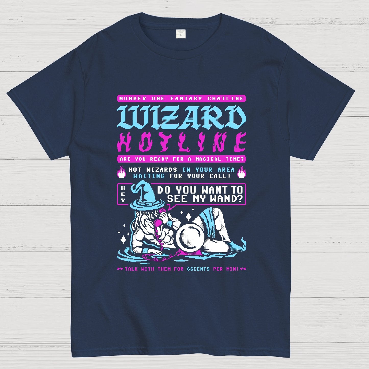 Wizard Hotline Geek T-Shirt