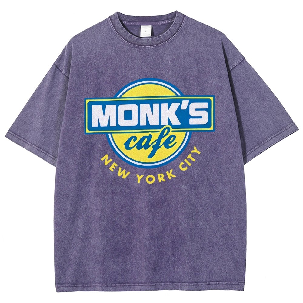Mystic Cafe Vintage Distressed T-shirt