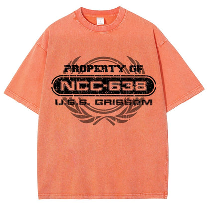 Vintage Property of ABC123 Vintage Distressed T-shirt