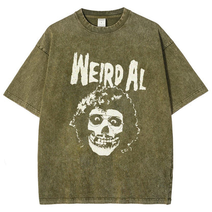 Weird Musician meets the Punk Band Vintage Distressed T-shirt