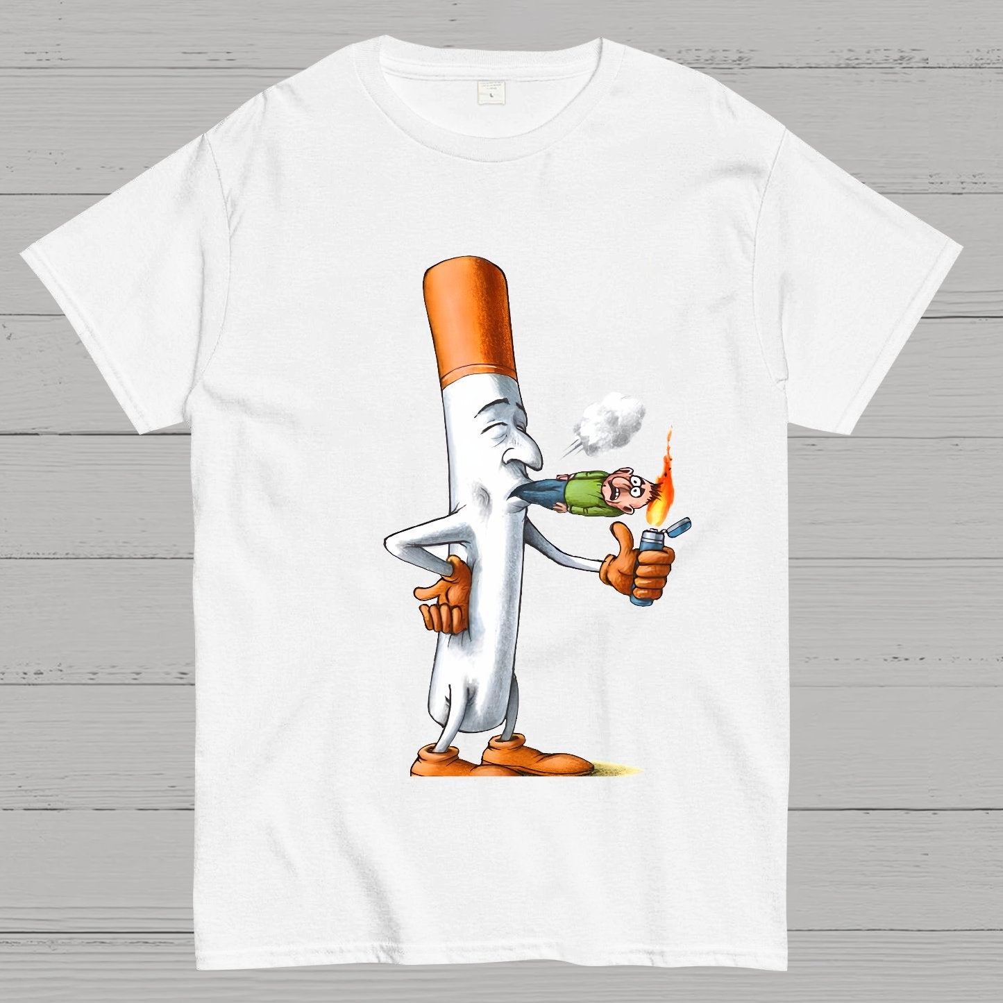 Put It Out Before It Puts You Out Geeky T-Shirt