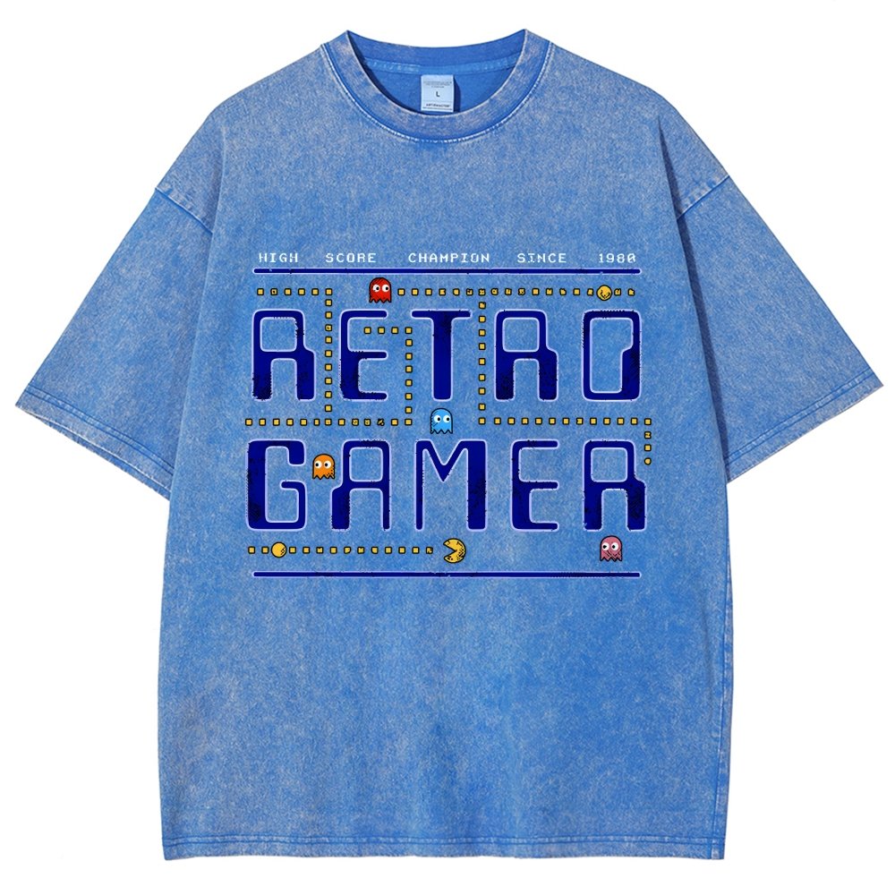 Retro Gamer Vintage Distressed T-shirt
