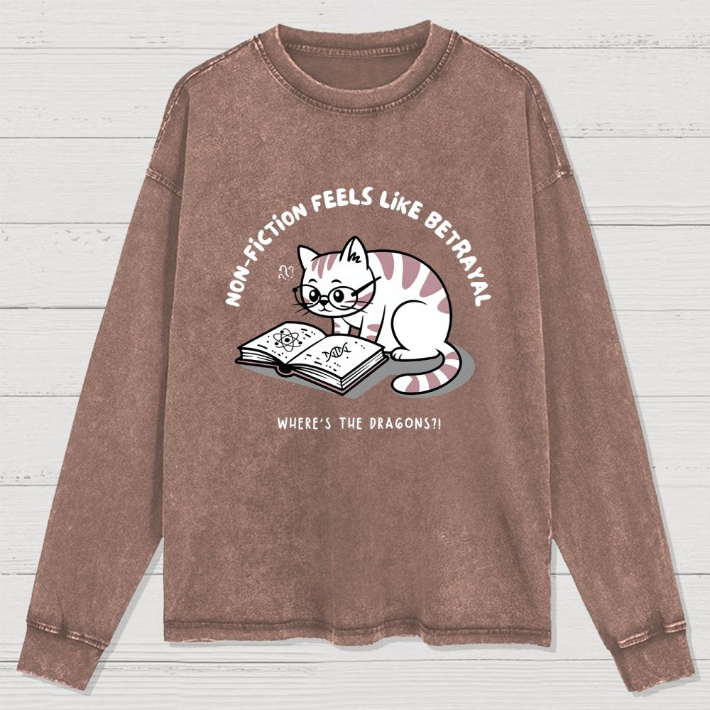 Where's the Dragons Washed Long Sleeve Tee