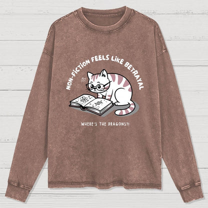 Where's the Dragons Washed Long Sleeve Tee
