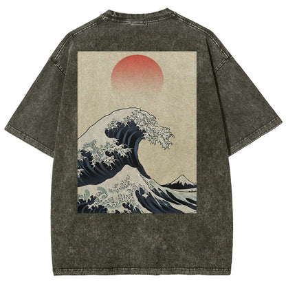 Sunny Wave Washed T-Shirt
