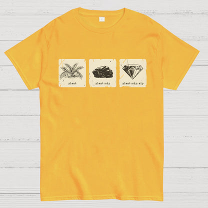 Internet Funny Plant.zip.zip Geek T-Shirt