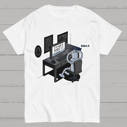 Robot Problems Nerdy T-Shirt
