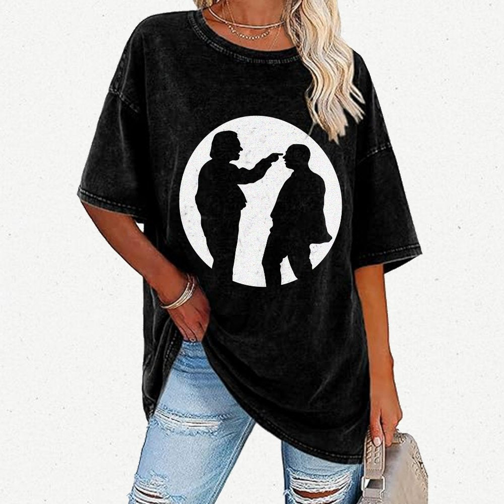 Bottom Spotlight Vintage Distressed T-shirt
