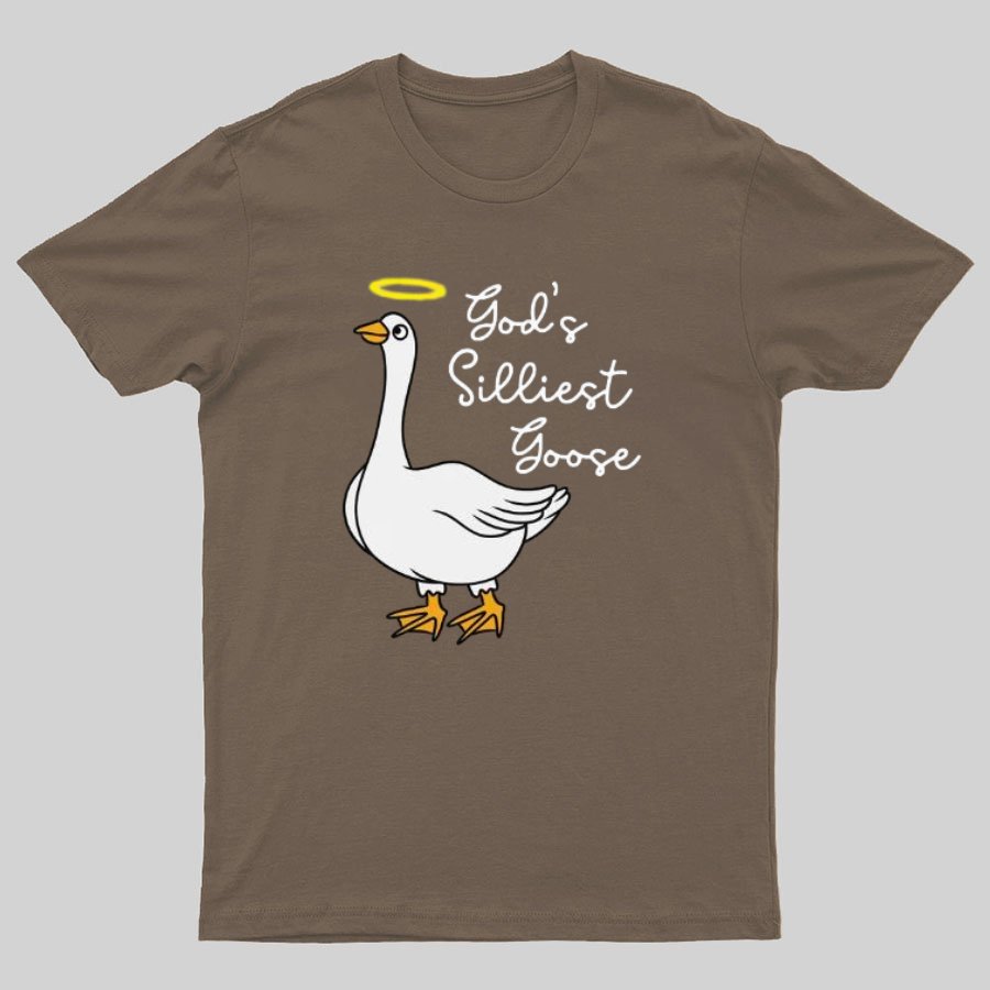 God's Silliest Goose Nerdy T-Shirt