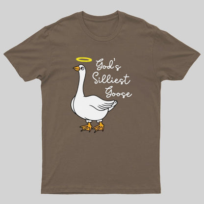God's Silliest Goose Nerdy T-Shirt