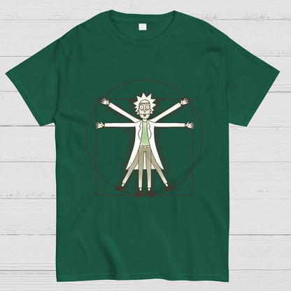 Vitruvian Man Geeky T-Shirt