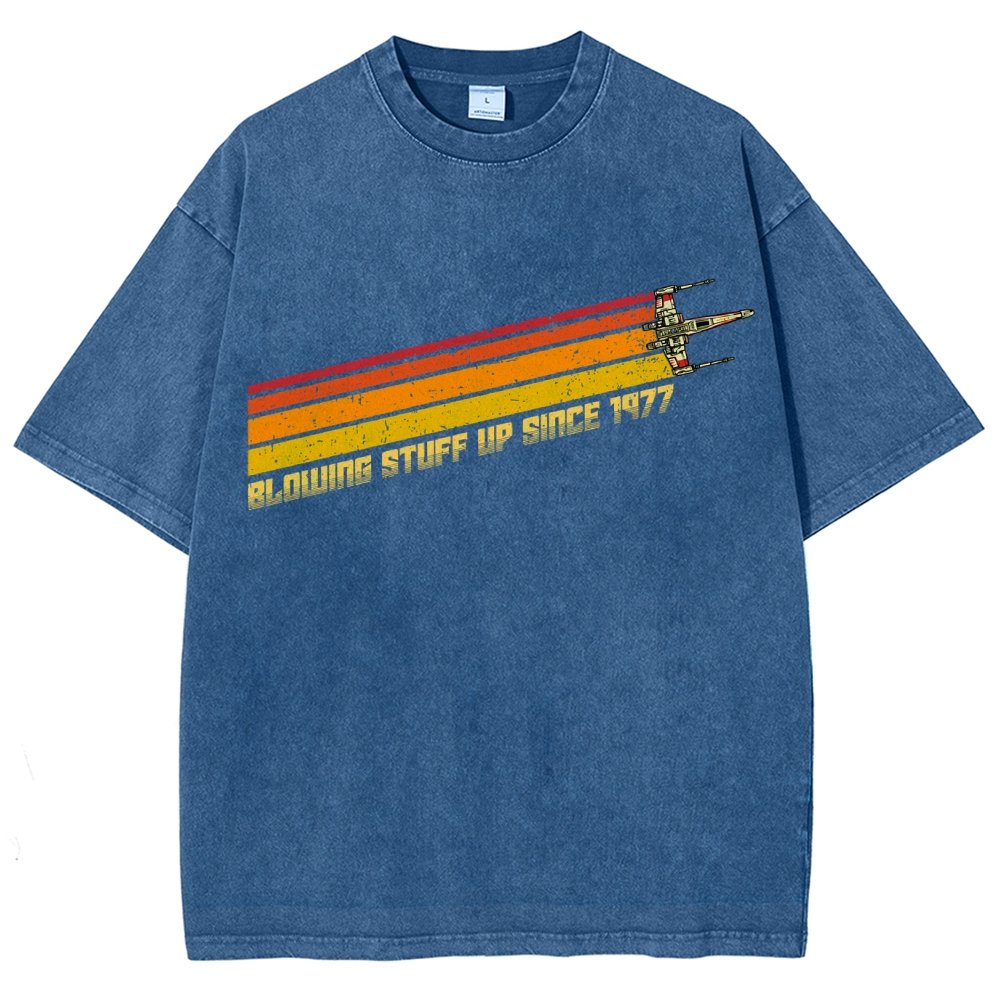 Blowing Stuff Up Since 1977 Vintage Distressed T-shirt