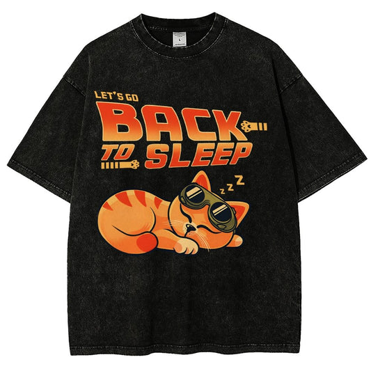 Back To Sleep Vintage Distressed T-shirt