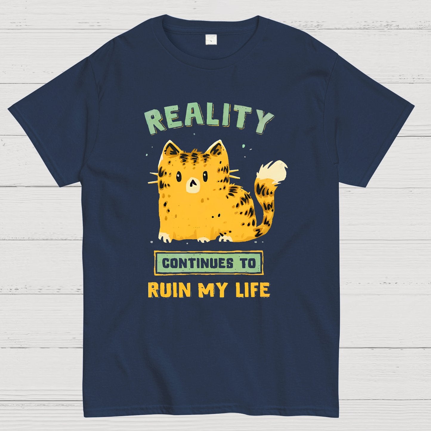 Reality Continues To Ruin My Life Geek T-Shirt