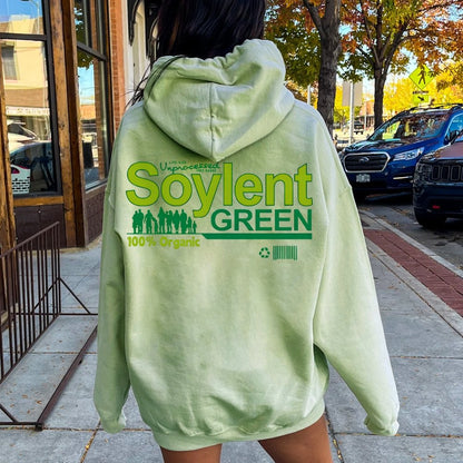 Soylent Green Printed Back Cotton Hoodie