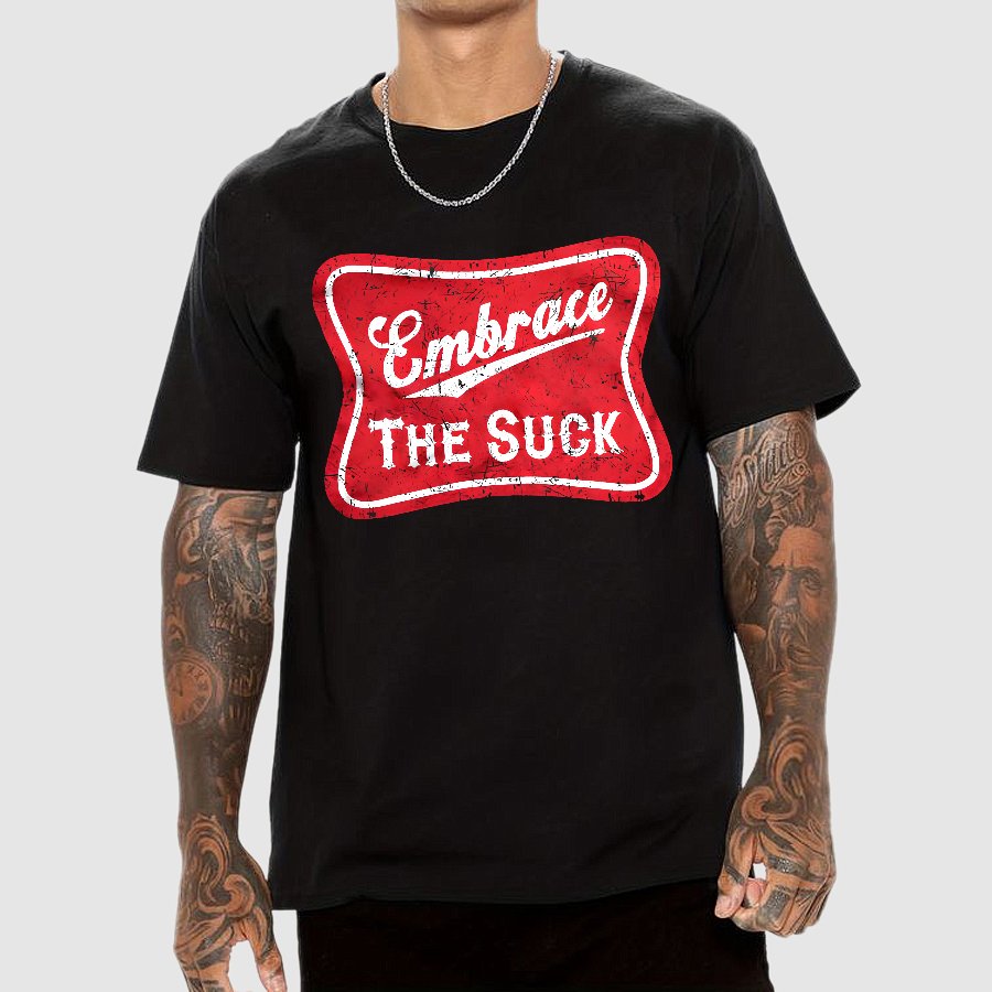 Embrace The Suck Label Geek T-Shirt