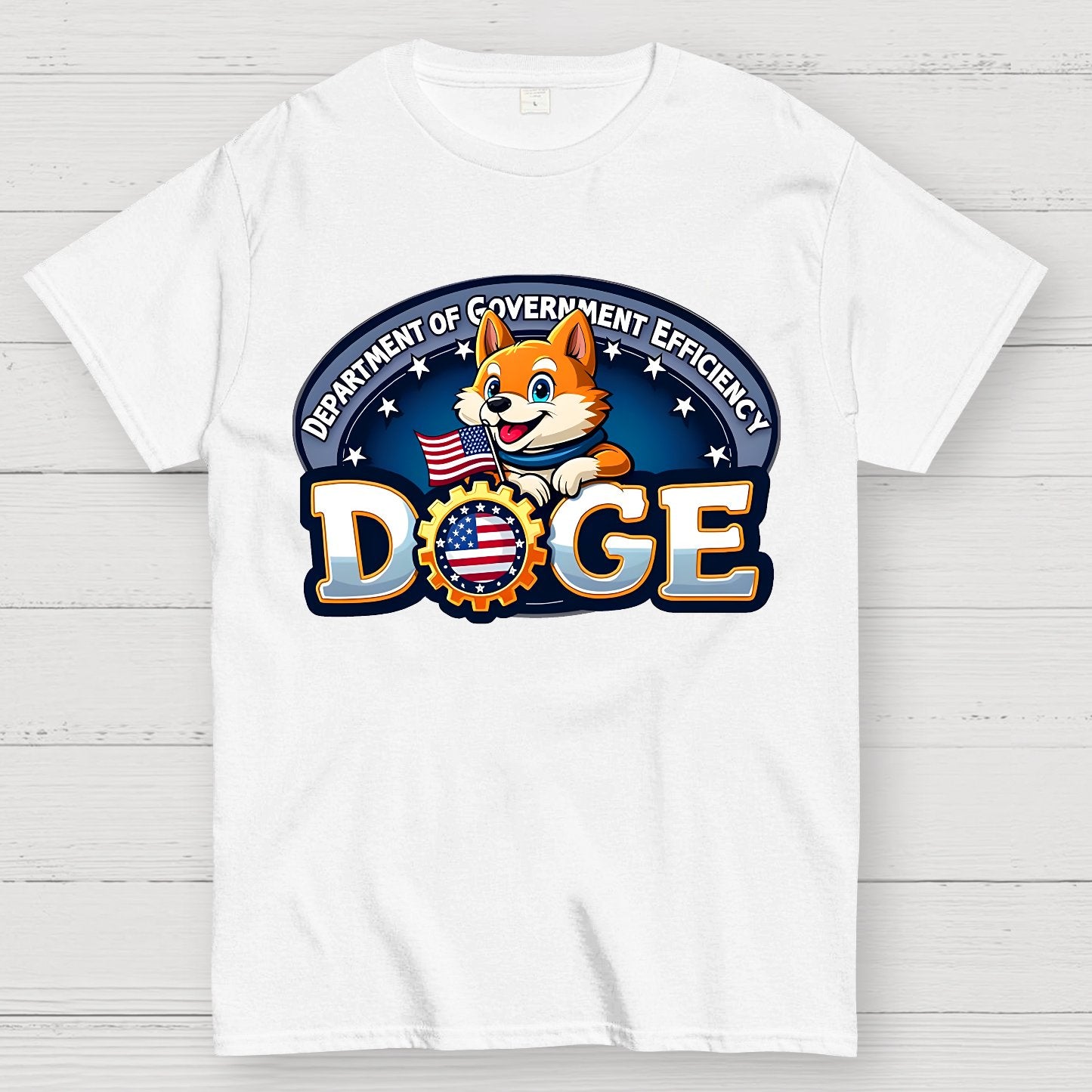 D.O.G.E-Department of Government Efficiency Geek T-Shirt