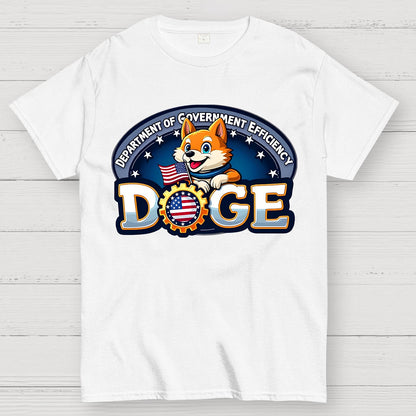 D.O.G.E-Department of Government Efficiency Geek T-Shirt
