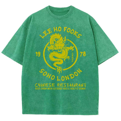 Lee Ho Fooks Chinese Restaurant Vintage Distressed T-shirt