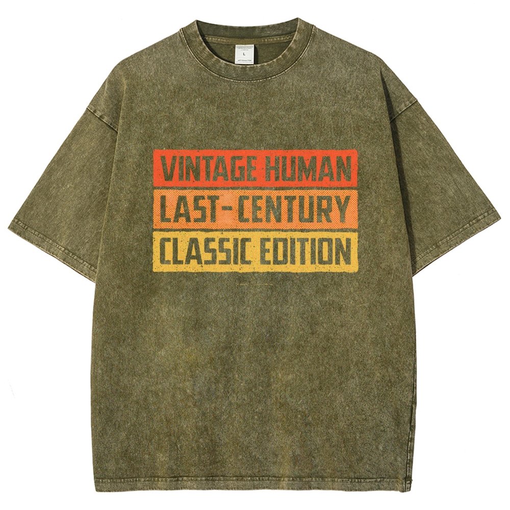 Vintage Human Vintage Distressed T-shirt