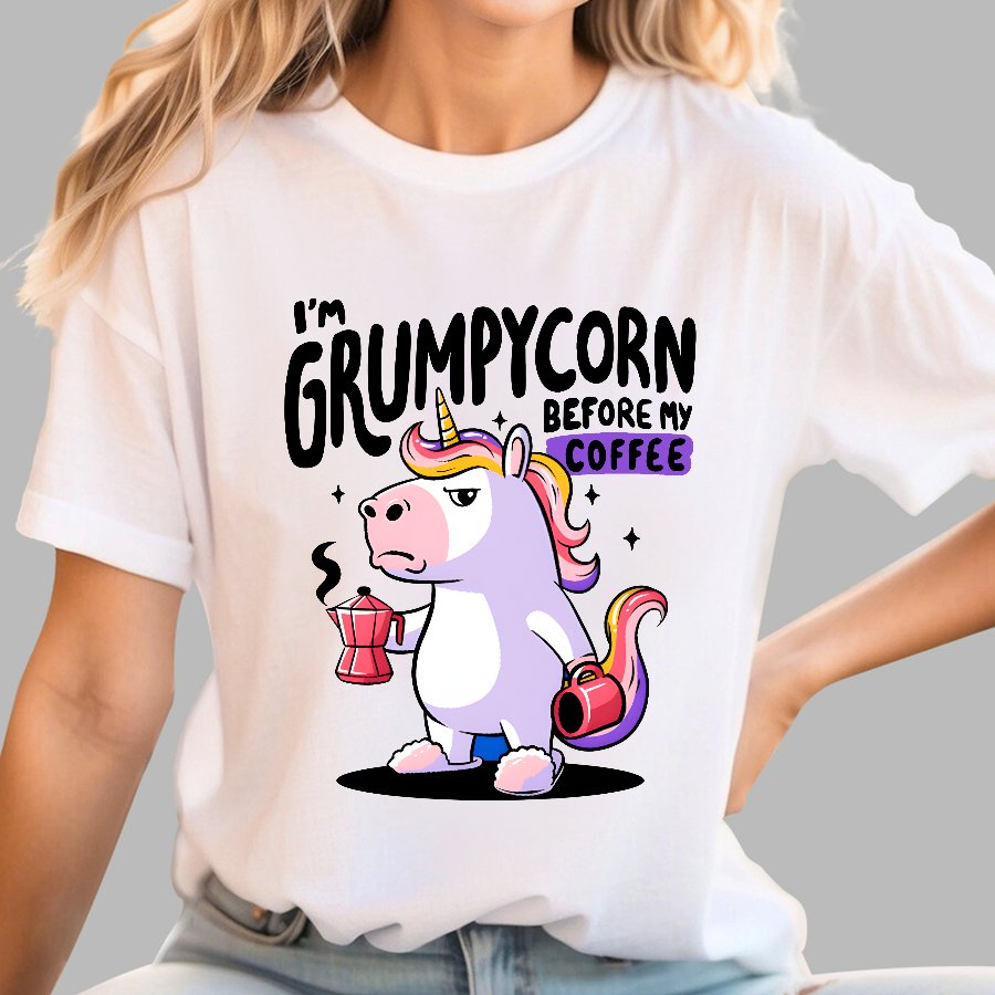 Grumpycorn Geek T-Shirt
