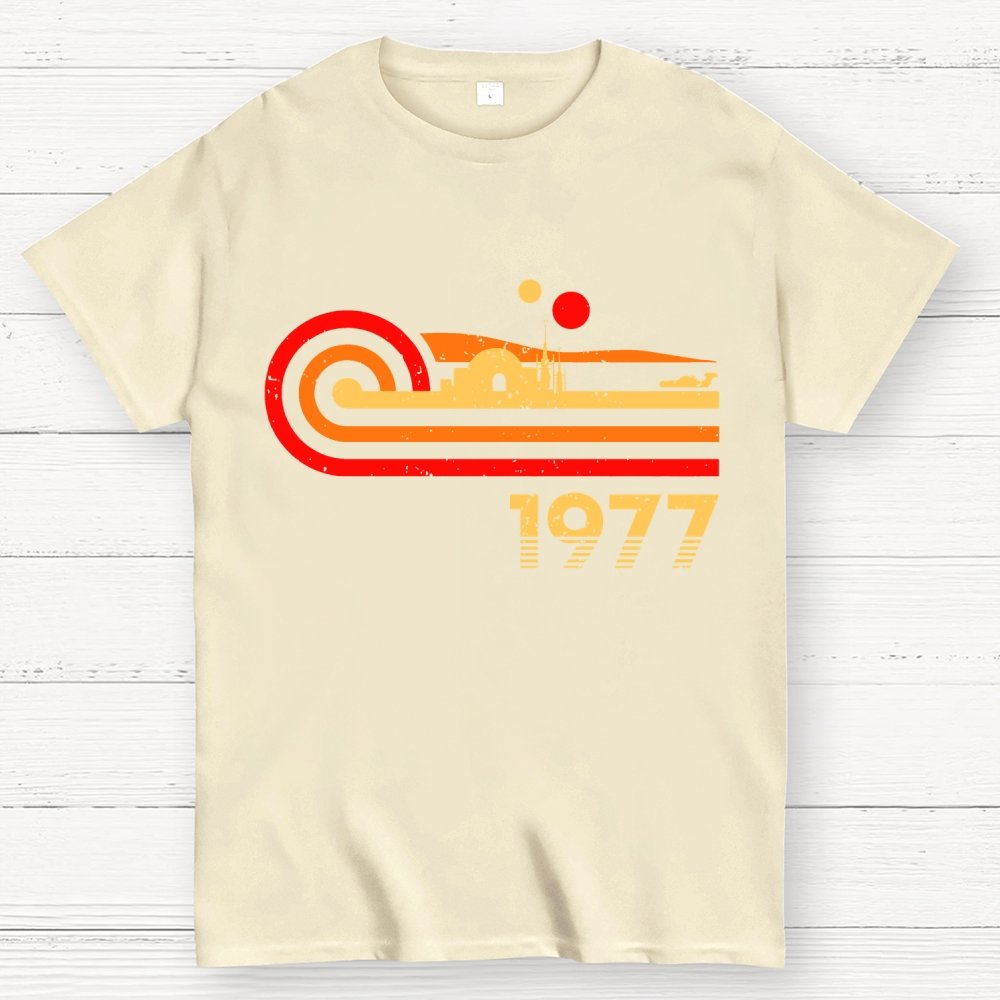Retro Vintage Desert Planet Geek T-Shirt