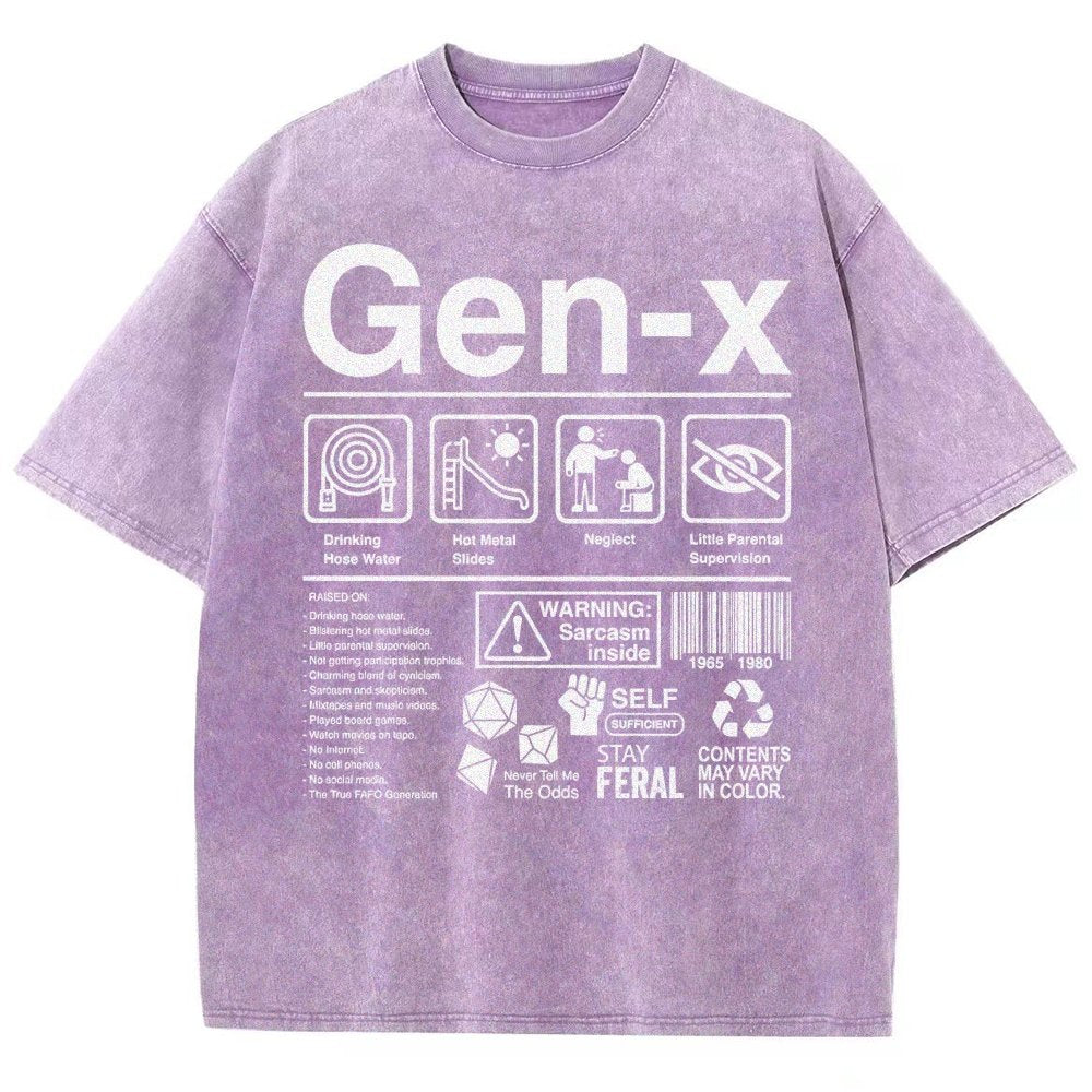 Gen X Label Vintage Distressed T-shirt