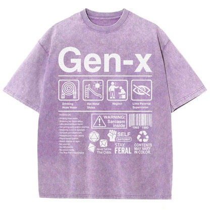 Gen X Label Vintage Distressed T-shirt