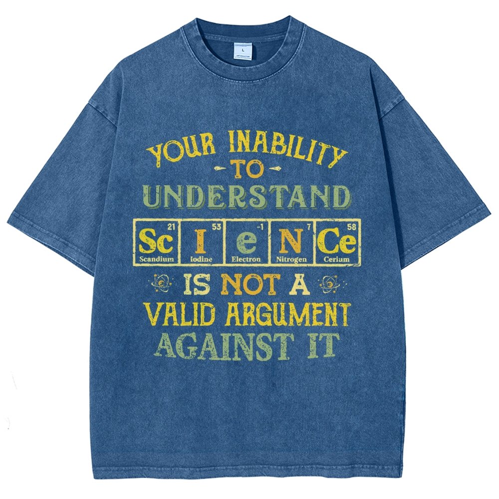 Understanding Science Vintage Distressed T-shirt