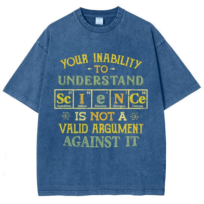 Understanding Science Vintage Distressed T-shirt