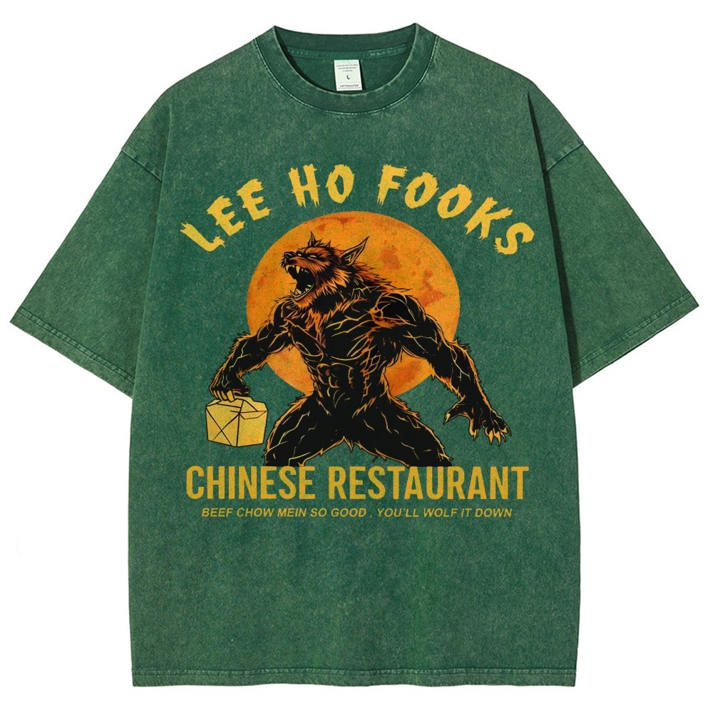 Lee Ho Fooks  Vintage Distressed T-shirt
