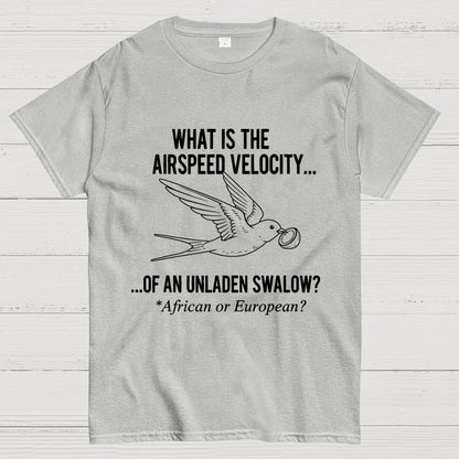 What Is The Airspeed Velocity...Art Print Geek T-Shirt