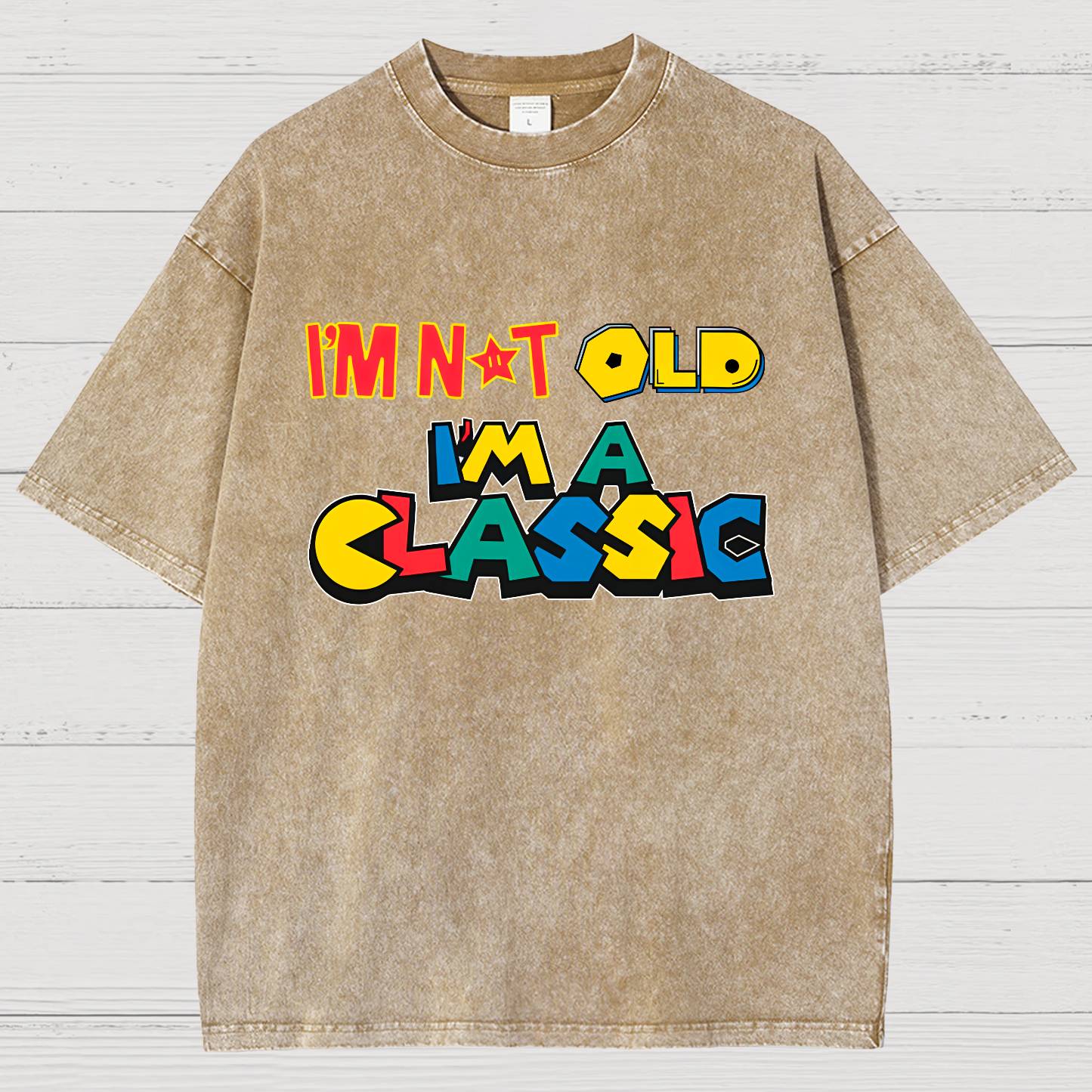 I Am Not Old, I Am Classic Vintage Distressed T-shirt