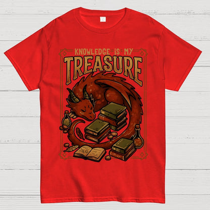 Knowledge Is My Treasure Geek T-Shirt