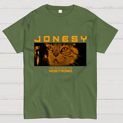 Jonesy Nostrocat Space Survivor Geek T-Shirt