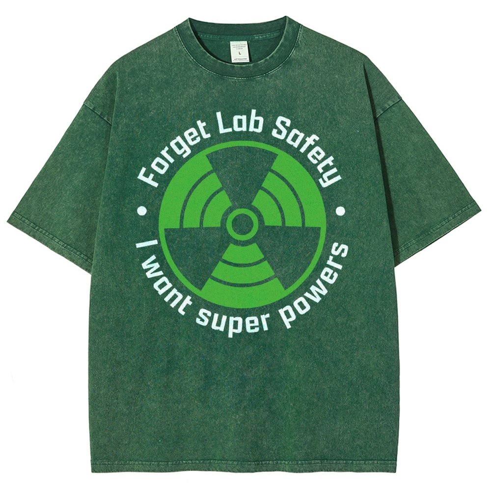 Forget Lab Safety Vintage Distressed T-shirt