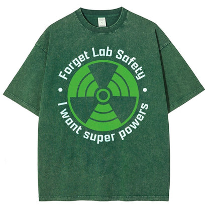 Forget Lab Safety Vintage Distressed T-shirt
