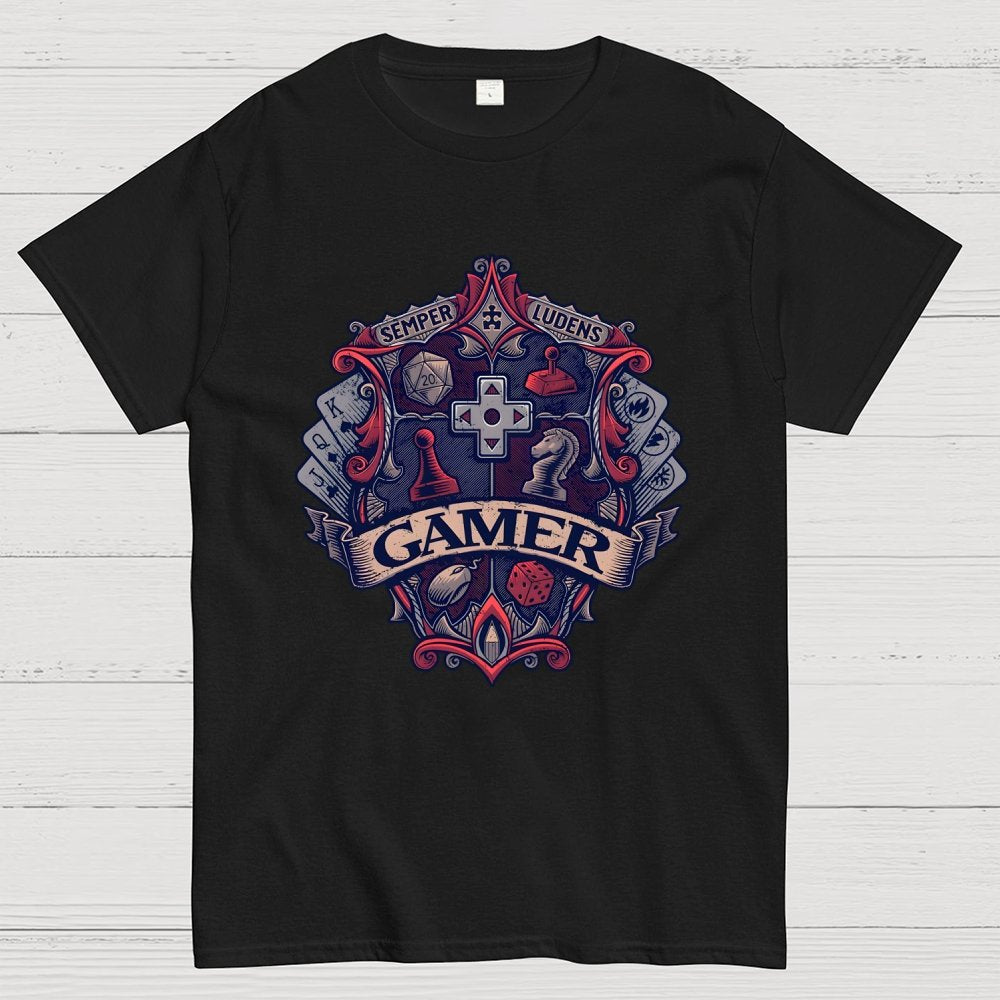 Gamer Crest Geek T-Shirt