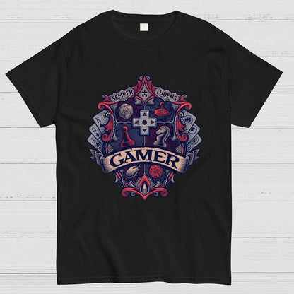 Gamer Crest Geek T-Shirt