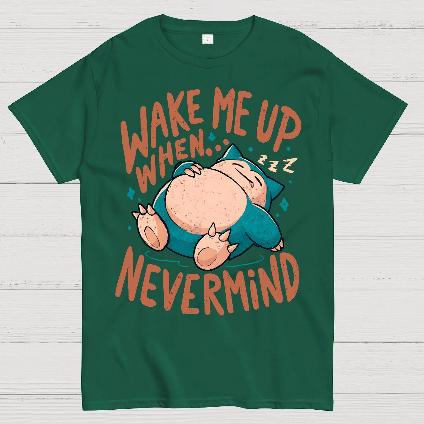 Wake Me Up When, Nevermind Geek T-Shirt